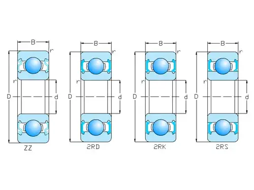  206- Deep groove ball bearingShandong Ante Bearing Technology Co., LTD