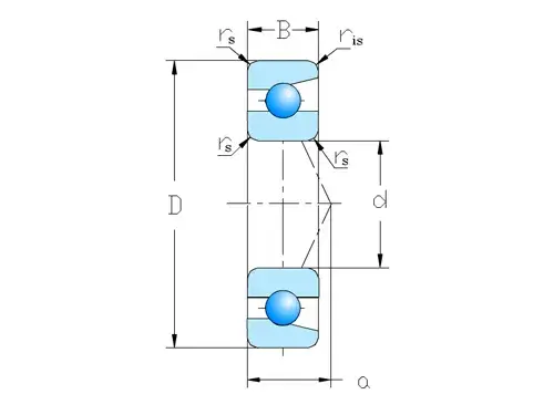  7302 BECBP- Angular contact ball bearingShandong Ante Bearing Technology Co., LTD