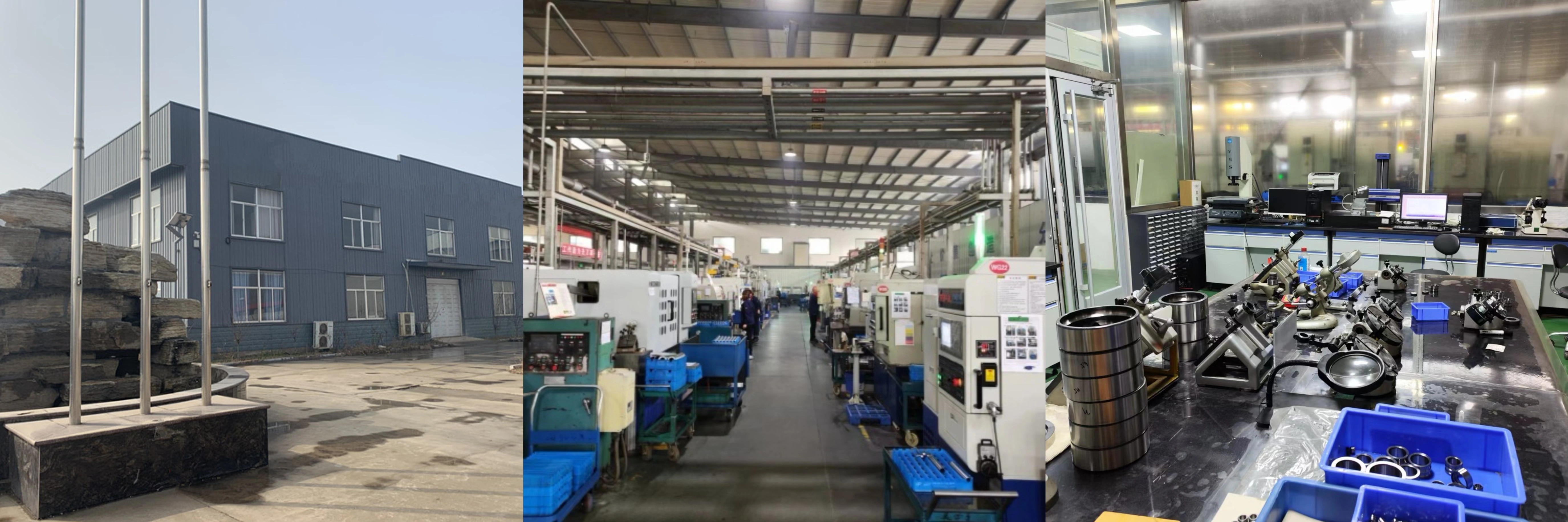 Precision measurement and detection instruments at Ante Bearing factory